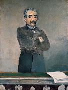 Edouard Manet Portrait of Georges Clemenceau oil painting reproduction